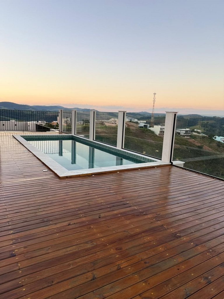 Studio Moderno e Aconchegante com Vista Panorâmica