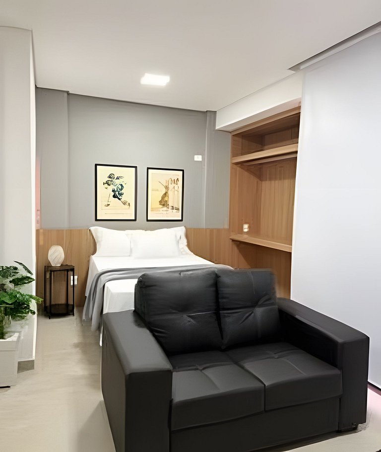 Studio Completo • Moderno • Aconchegante