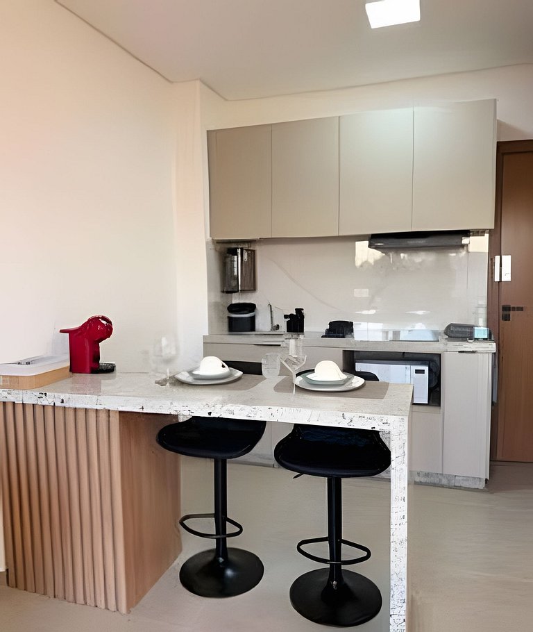 Studio Completo • Moderno • Aconchegante