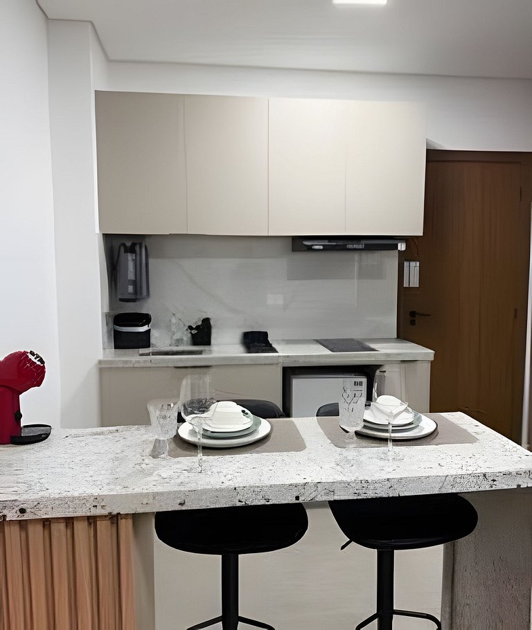 Studio Completo • Moderno • Aconchegante